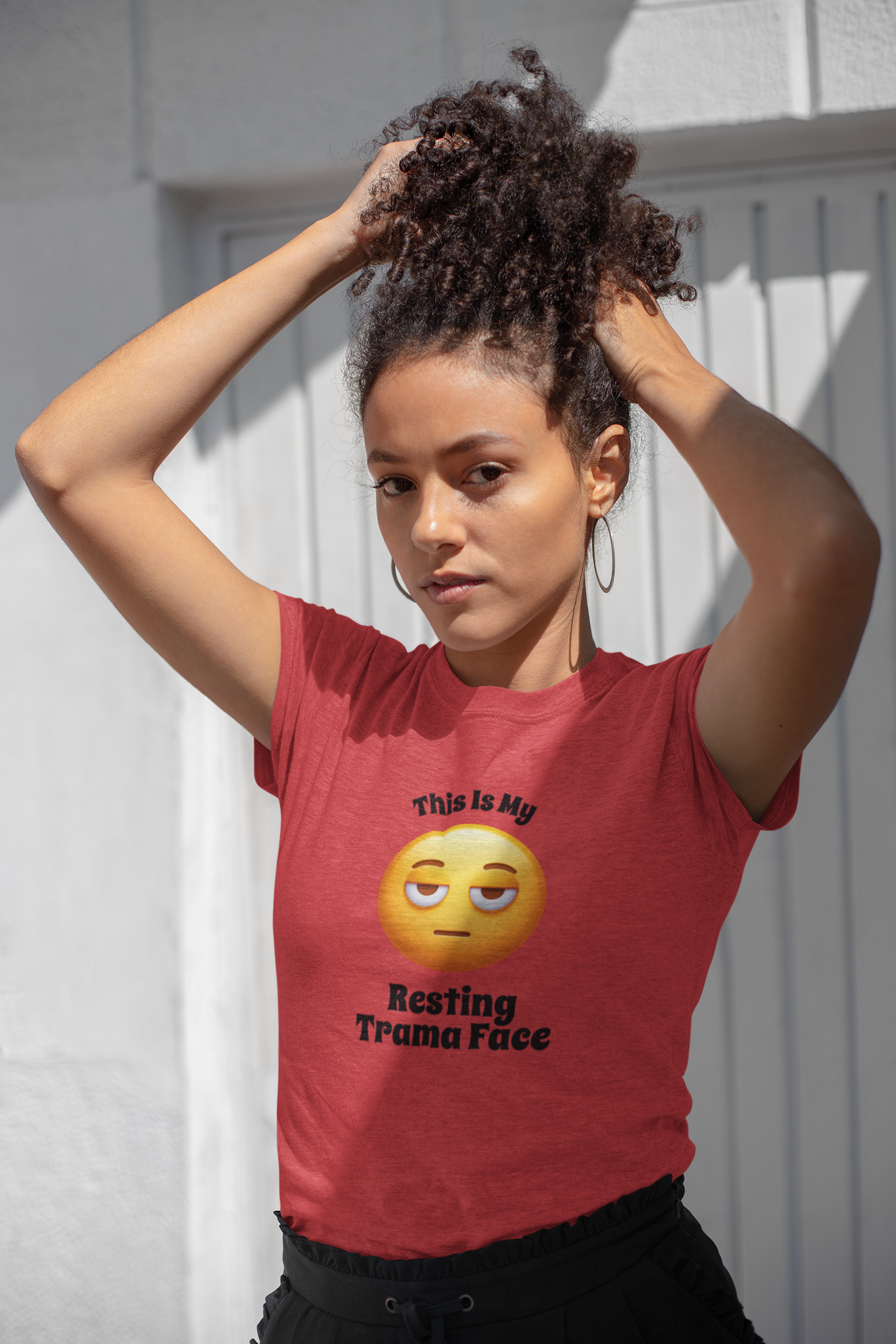 Resting Trama Face