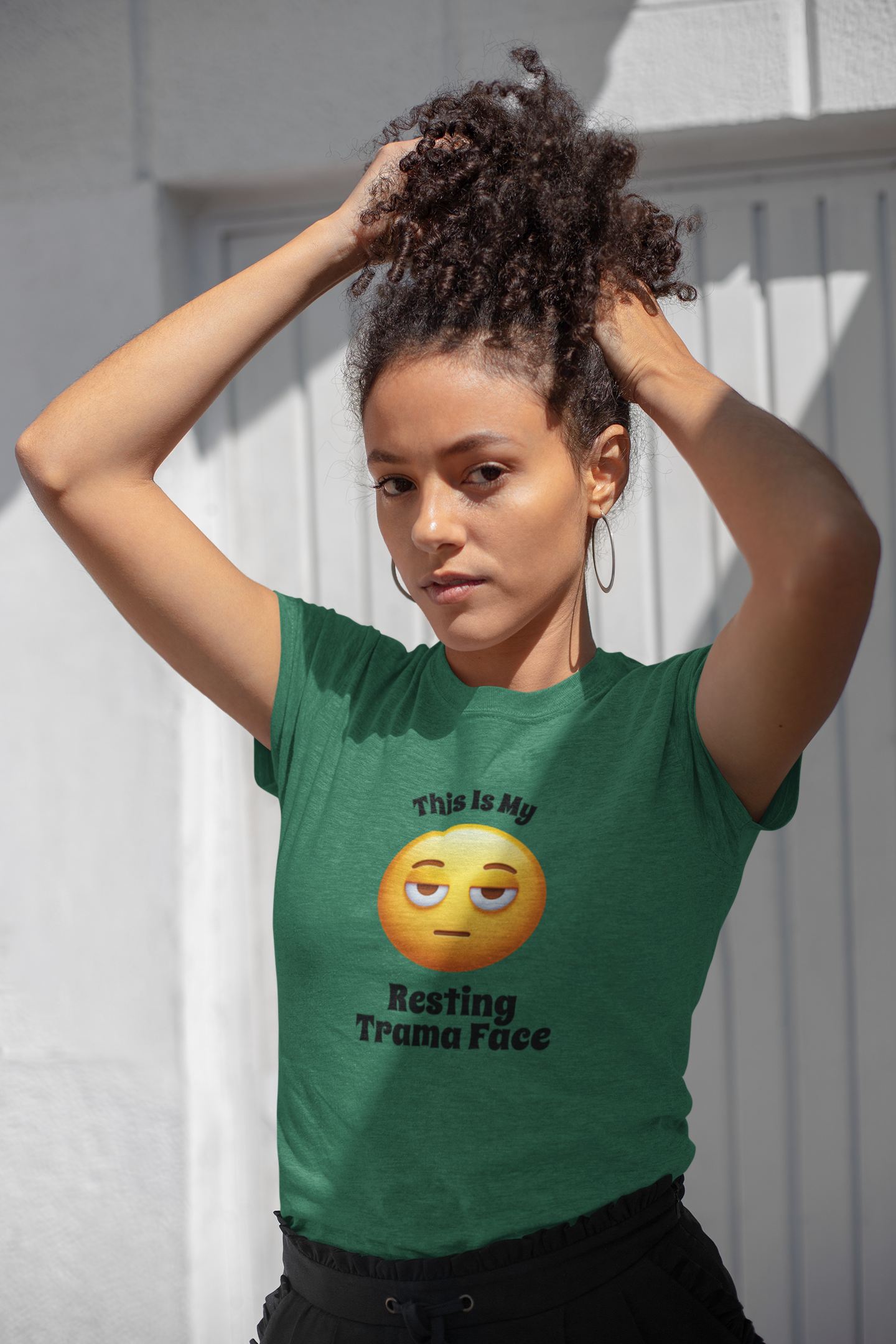 Resting Trama Face